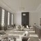 Ekena Millwork 39W x 39H x 58T Small Olivia Decorative Fretwork Ceiling Panels in Architectural Grade PVC CELP39X3902OLV - alternate 2
